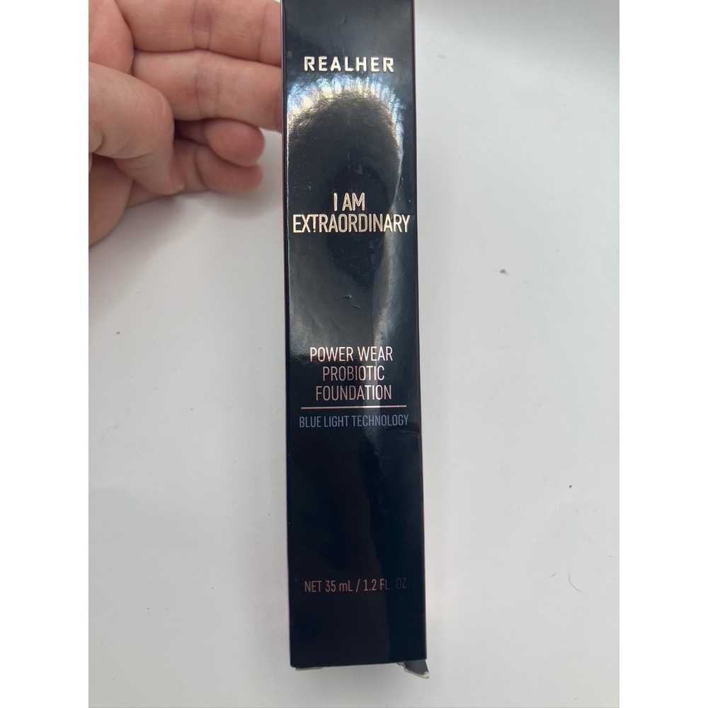 REALHER Power Wear Probiotic Foundation Womens 1.2oz I Am Extraordinary NEW‎